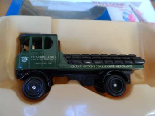 LLEDO  SENTINELL 4 WHEEL FLATBED ` CHARRINGTON COAL [M5]