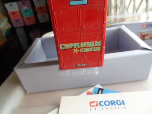 CORGI CHIPPERFIELDS ADVANCE BOOKING VEHICLE, MINT BOXED