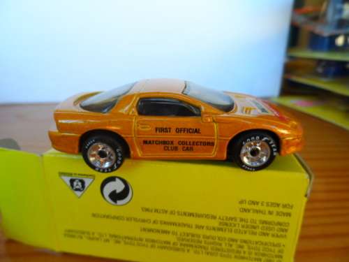 matchbox Camaro z-28 Matchbox First Official Collectors Club Car   [m37]