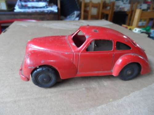 Slik Lansing 9600 Aluminum -Car Vintage   -RARE WINDUP MODEL