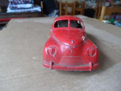 Slik Lansing 9600 Aluminum -Car Vintage   -RARE WINDUP MODEL