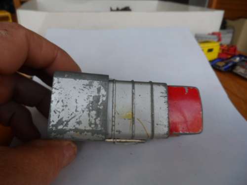 Matchbox King Size K-7 REFUSE TRUCK  Red & Silver    [M302]