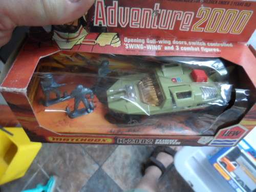 MATCHBOX Adventure 2000 Die-Cast K-2002 FLIGHT HUNTER from 1977, mint boxed