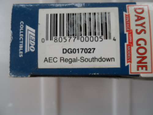 LLEDO AEC REGAL SOUTHDOWN BUS [M4]