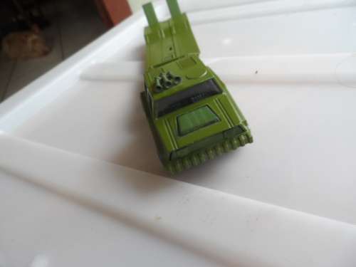 Matchbox BATTLE KINGS 1974 Lesney Tank Transporter K 106 Army Vintage  [M76]