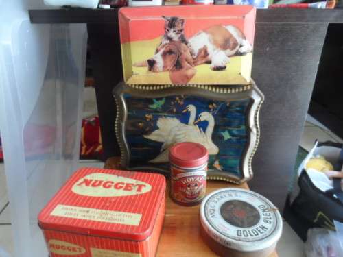 Vintage tins 4 in total