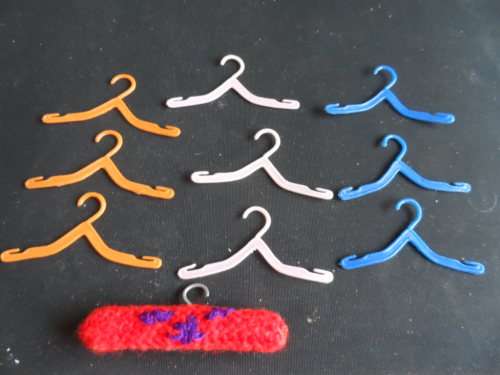 Barbie size coathangers