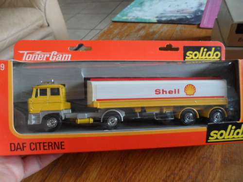 SOLID0 ARTICULATED DAF FUEL TANKER  `SHELL`     [M313]