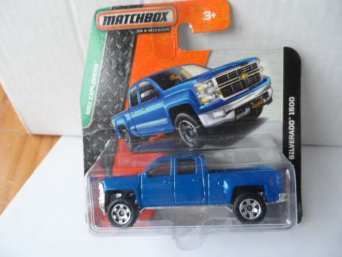 matchbox mbx explorers 2014 chevy silverado 1500  [m45]