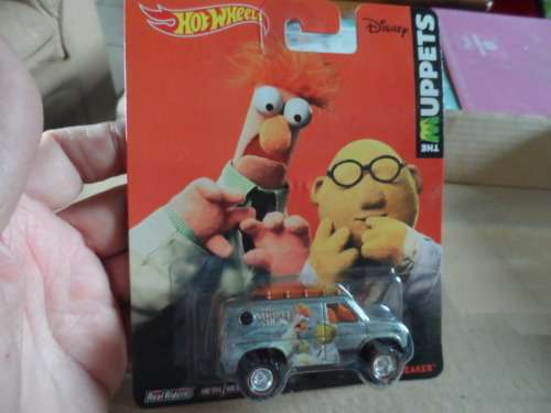 2014 Hot Wheels Baja Breaker Pop Culture The Muppets Series Gray , rare item. [m31]
