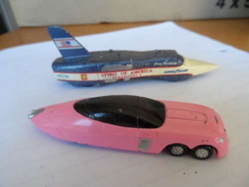 LLEDO 1965 SPIRIT OF AMERICA-SONIC 1 AND WT VENTURA . ONE BID FOR BOTH. [M75]