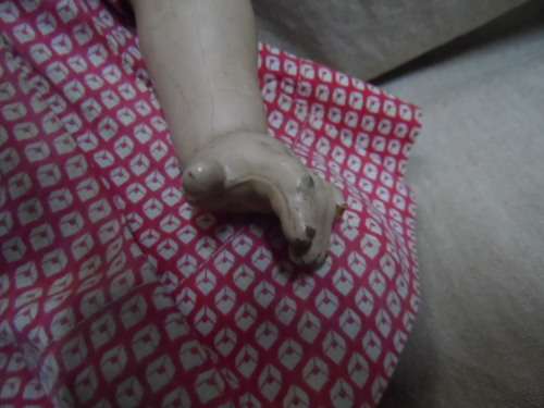 Original Shirley Temple composition 18 inch made by ideal and original dress with label