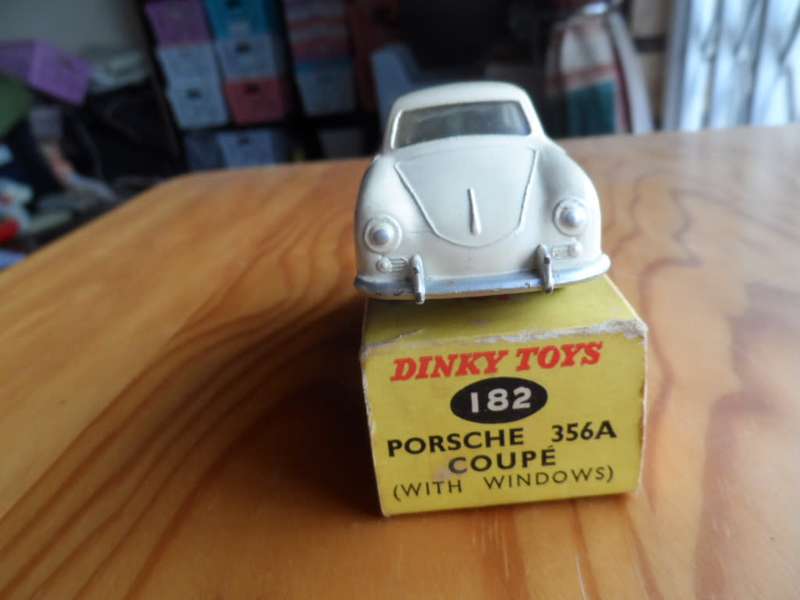 ORIGINAL MECCANO MADE IN ENGLAND Dinky 182 Porsche 356a Coupe -  Excellent In  Original Box  [D24]