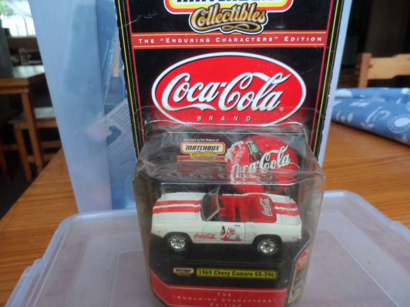 Matchbox Collectibles Coca-cola Enduring Characters Edition 1969 Chevy Camaro  [M55]