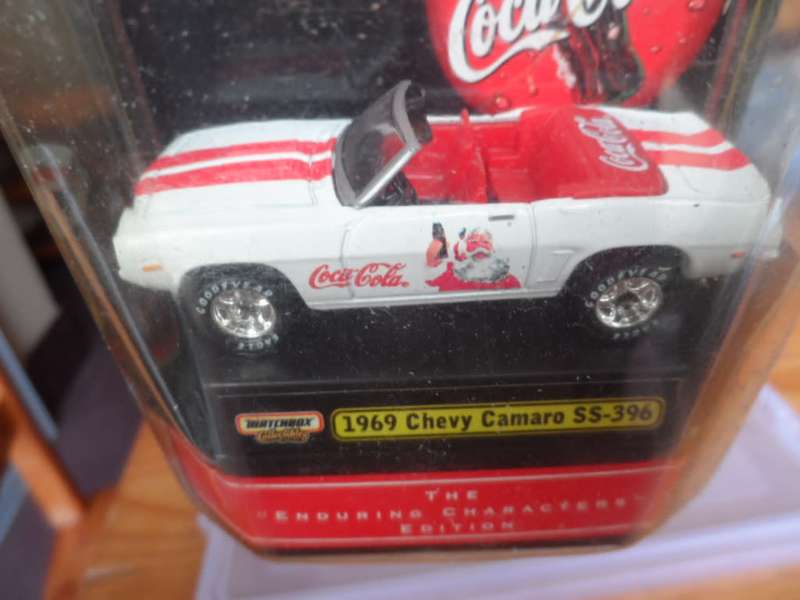Matchbox Collectibles Coca-cola Enduring Characters Edition 1969 Chevy Camaro  [M55]