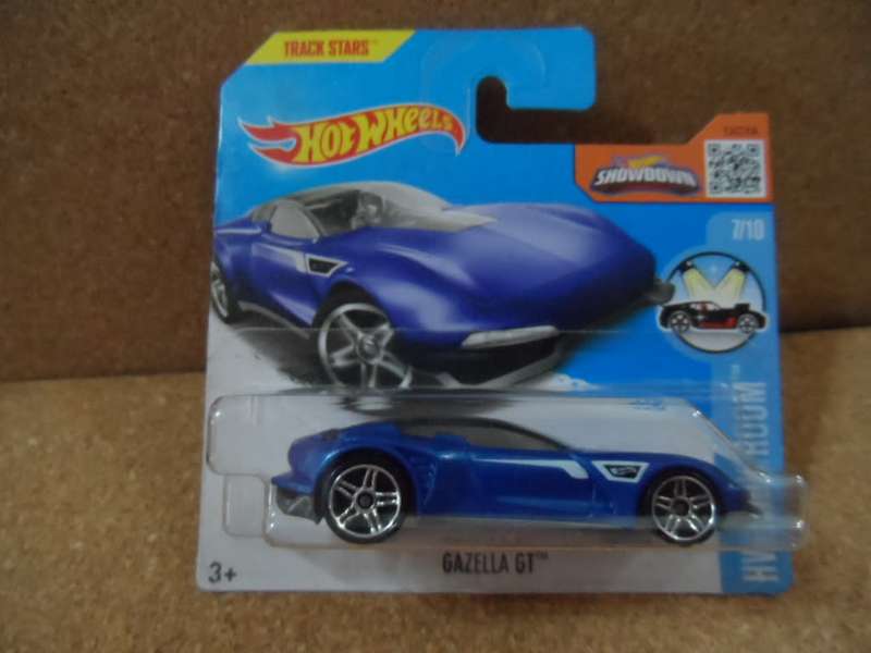 2016 Hot Wheels Gazella GT Blue HW Showroom    [m54]
