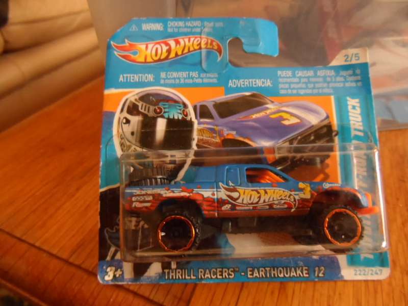 Hot Wheels THRILL RACERS - EARTHQUAKE `12 ~ TOYOTA OFF-ROAD TRUCK (222/247)    [M53]