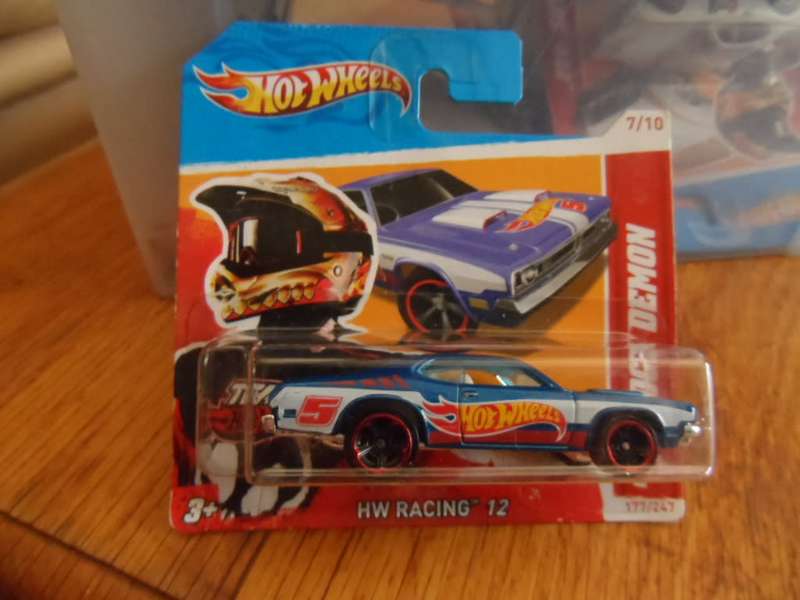Hot Wheels `71 Dodge Demon #177 HW 12 Racing   [m56]