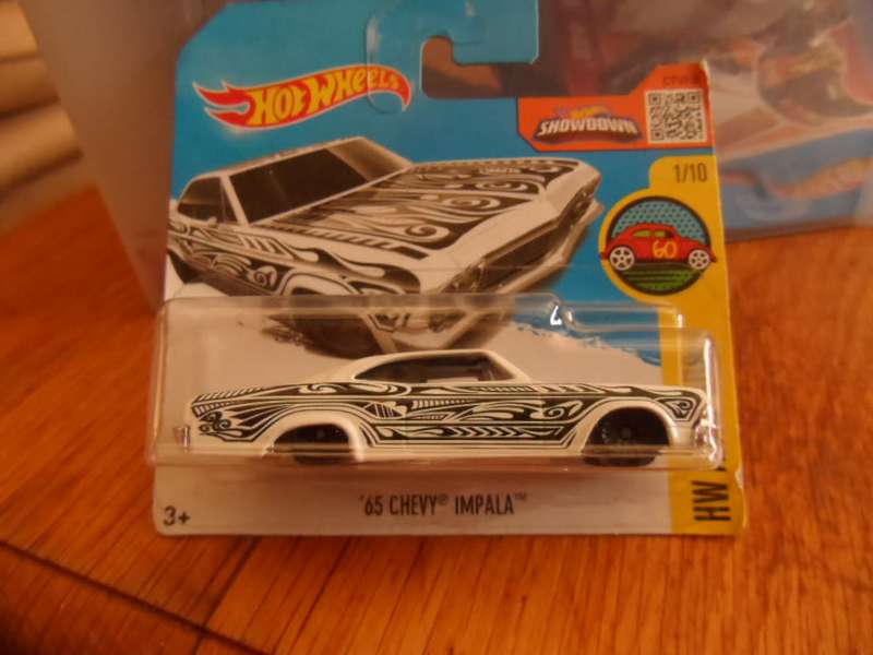 Hot Wheels - `65 Chevy Impala Coupe Low Rider, HW Art Cars   [m57]