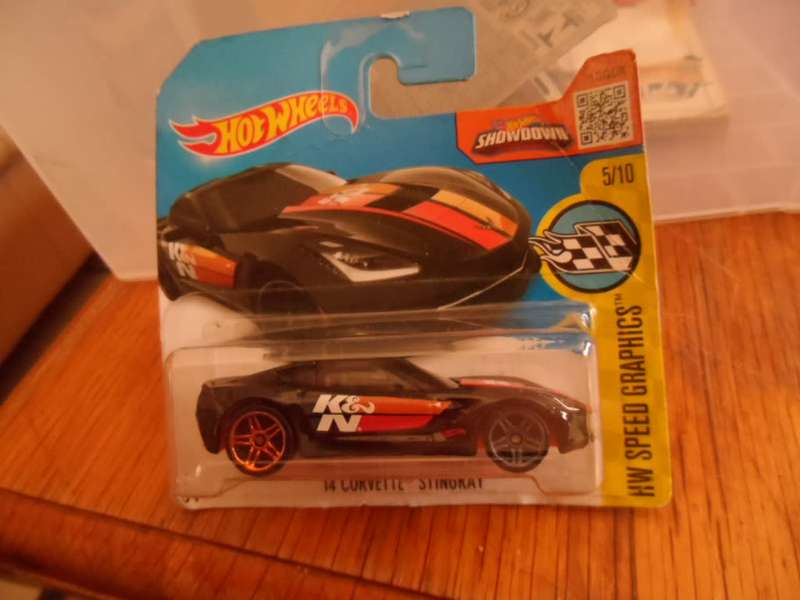 Hot Wheels HW Speed Graphics 14 Corvette Stingray   [m57]