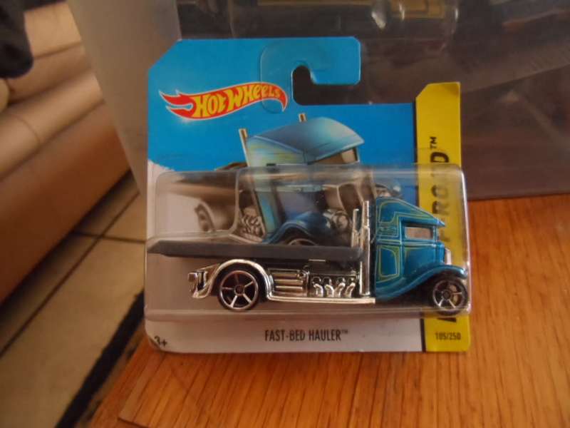 Hot Wheels Hw Off-Road Fast-Bed Hauler, 105/250 Blue    [m58]