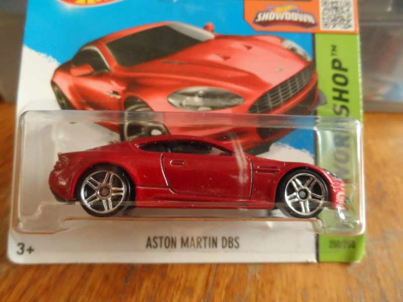 Hot Wheels Aston Martin DBS (Orange) 250/250 Shortcard 2015  [m52]