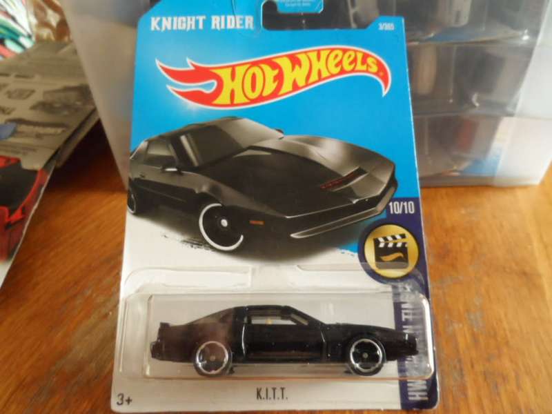 2017 Hot Wheels HW Screen Time - Knight Rider K.I.T.T.-sealed long card-[m49]