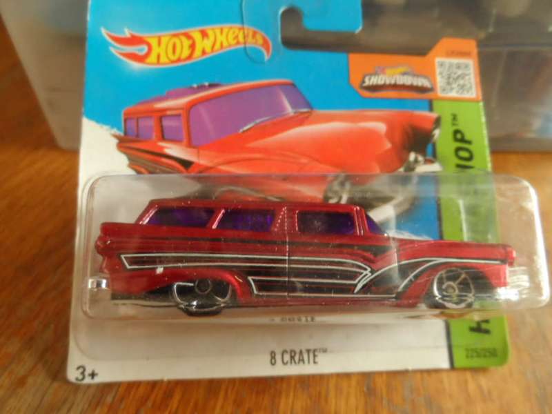 HOT WHEELS 2015 8 Crate HW Workshop 225/250-sealed short card-[m48]