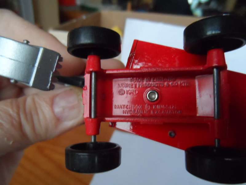 Matchbox K1 Hydraulic Excavator Kingsize 1970 Lensey Vintage  [M12