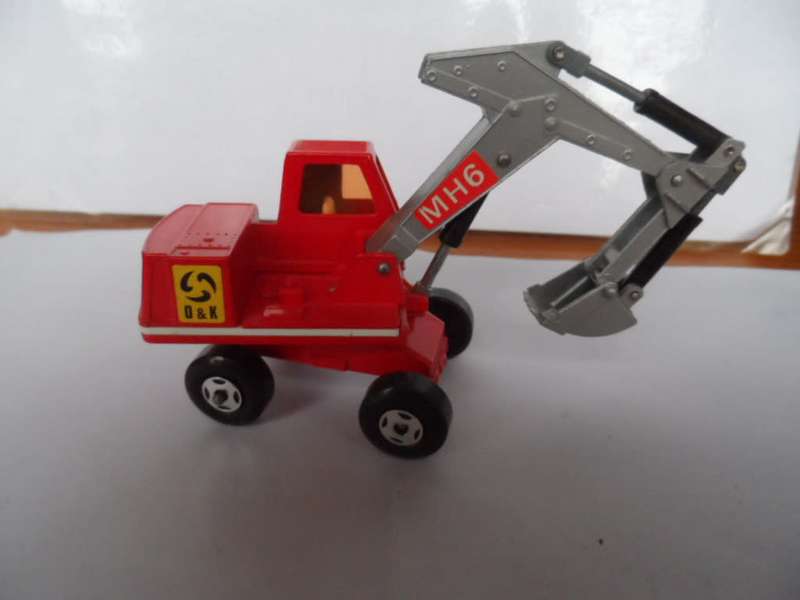 Matchbox K1 Hydraulic Excavator Kingsize 1970 Lensey Vintage  [M12