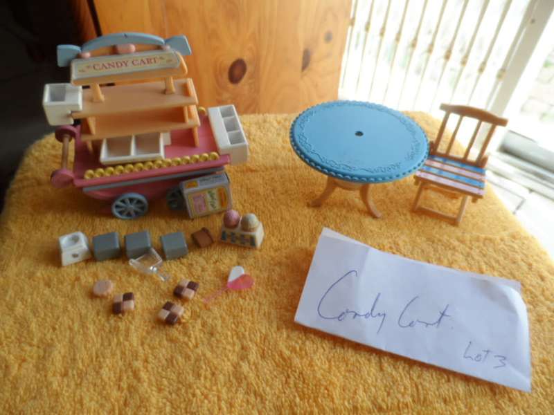 Sylvanian original Candy cart