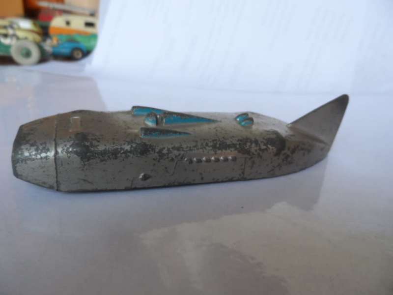 VINTAGE DINKY TOYS  23E `SPEED OF THE WIND` . MADE IN ENGLAND.VERY GOOD   [m24]
