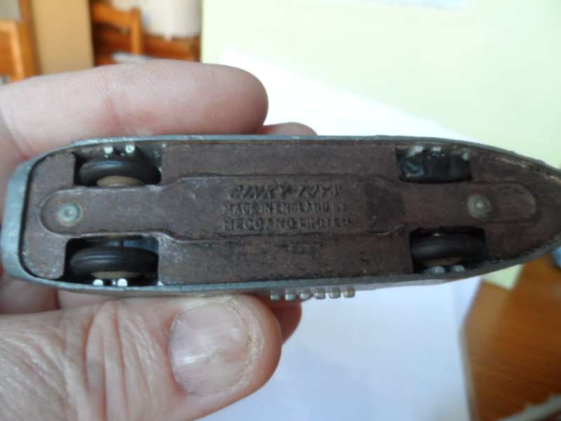 VINTAGE DINKY TOYS  23E `SPEED OF THE WIND` . MADE IN ENGLAND.VERY GOOD   [m24]