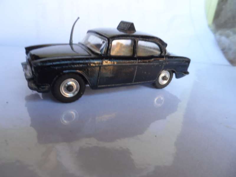 DINKY TOYS Meccano England #256 HUMBER HAWK POLICE PATROL CAR  1960  [m23]