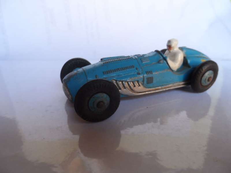DINKY 230 `TALBOT LAGO RACING CAR` BLUE #4. VINTAGE. ORIGINAL. COMPLETE.  [m22]