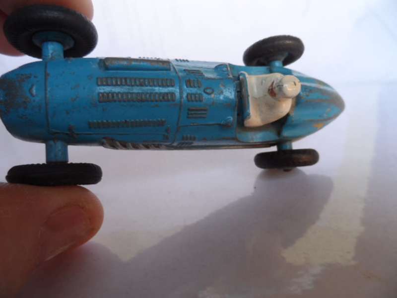 DINKY 230 `TALBOT LAGO RACING CAR` BLUE #4. VINTAGE. ORIGINAL. COMPLETE.  [m22]
