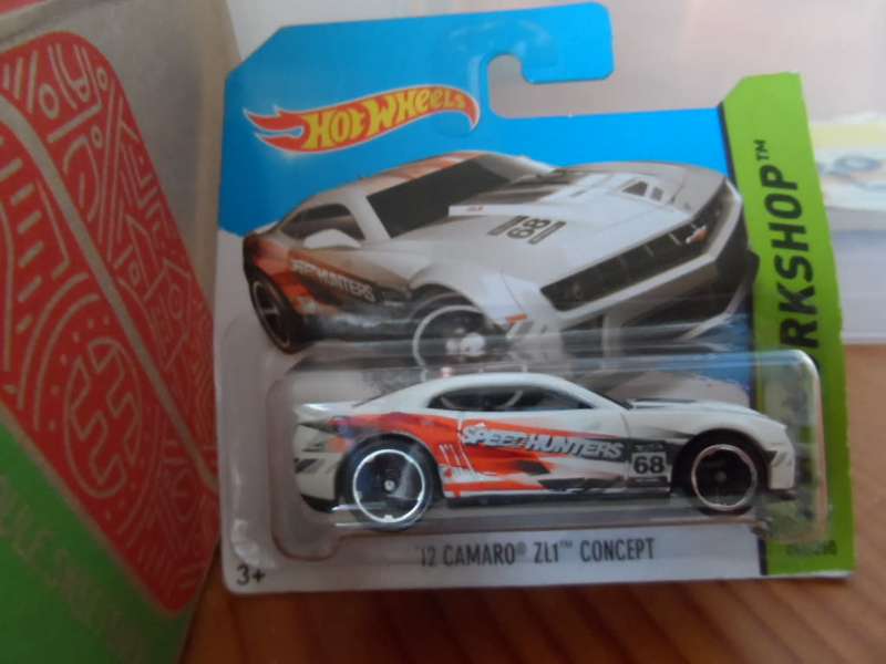 HOT WHEELS  2014 WORKSHOP SERIES 12 CAMARO ZL1 CONCEPT  [M50]