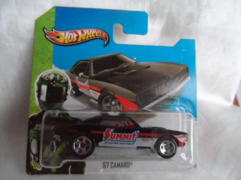 Hot Wheels 2012 HW Showroom `67 Camaro Black Summit # 244 [m47]