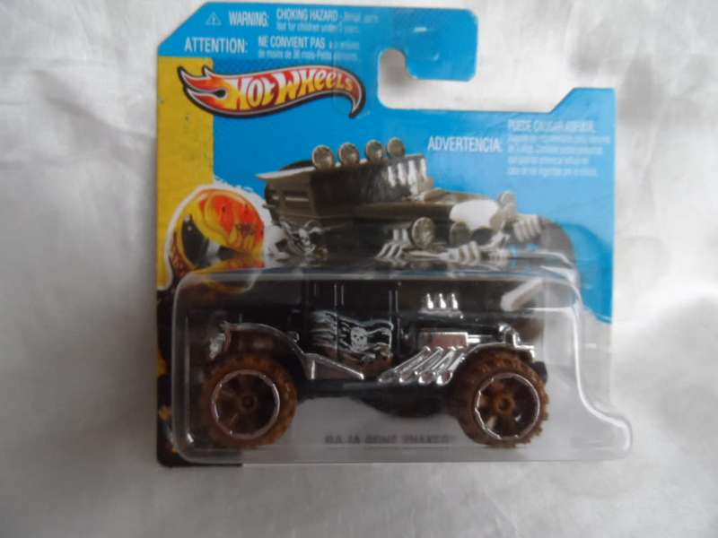 2013 Hot Wheels HW STUNT BAJA BONE SHAKER Black  [m47]