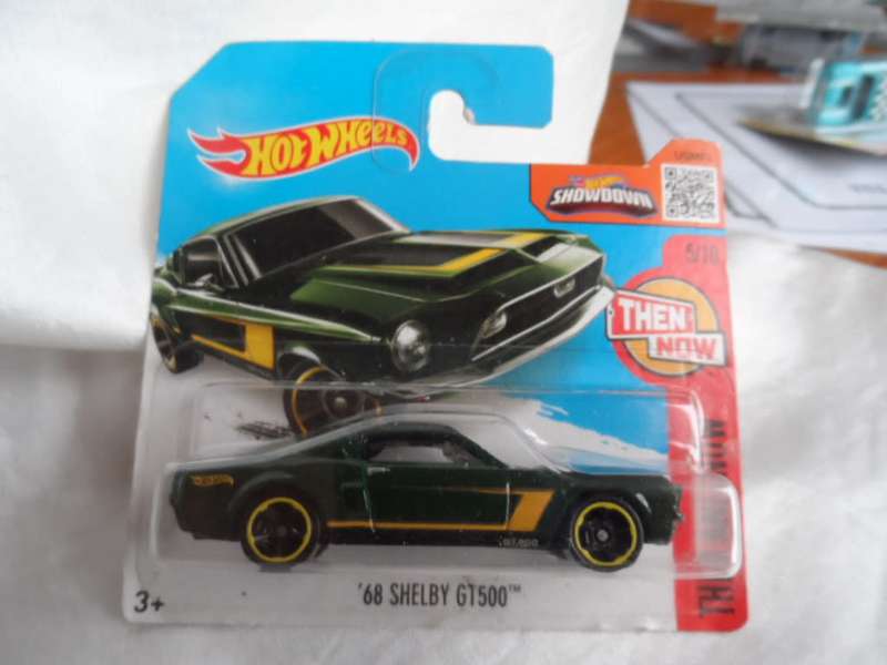 2015 Hot Wheels Then and Now `68 Shelby GT500 5/10 [M48]
