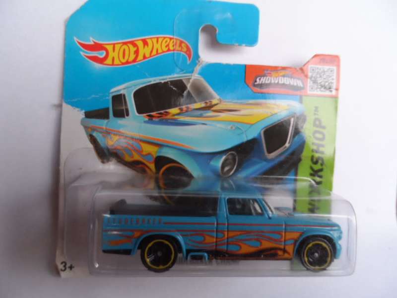 2015 Hot Wheels HW Workshop `63 Studebaker Champ #214  [m56]