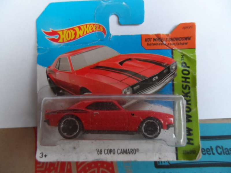 Hot Wheels 68 Copo Camaro HW Workshop  [m56]