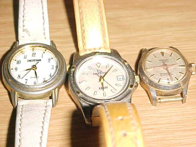 THREE OLD WATCHES