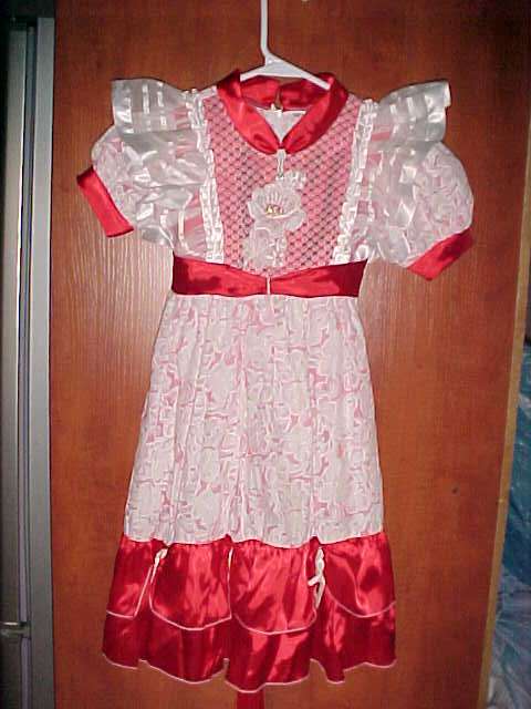 Beautiful girls party dresses Vintage four.