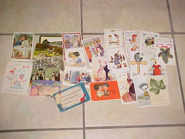 FUNNY POSTCARDS VERY OLD ONES