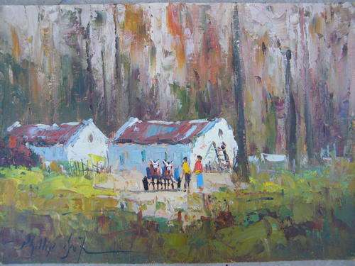 Phillip Britz- Beautiful Arniston Scene 35 x 25cm
