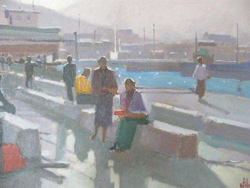 Mike Parsons Original Oil Painting - 80cm X 64cm