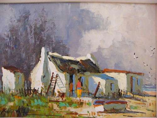 Phillip Britz- Beautiful Arniston Scene 35 x 25cm