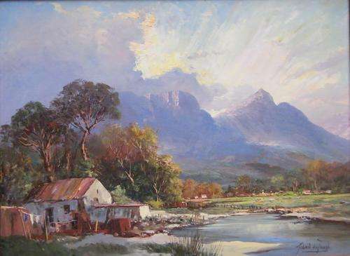 Gabriel De Jongh  - Wonderful Investment 60cm X 45cm