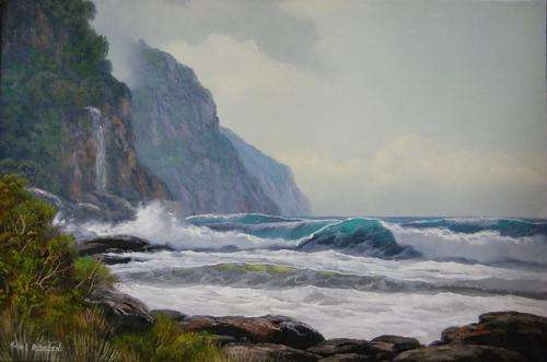 Michael Albertyn Seascape (90cm x 60cm) CRAZY R1 START